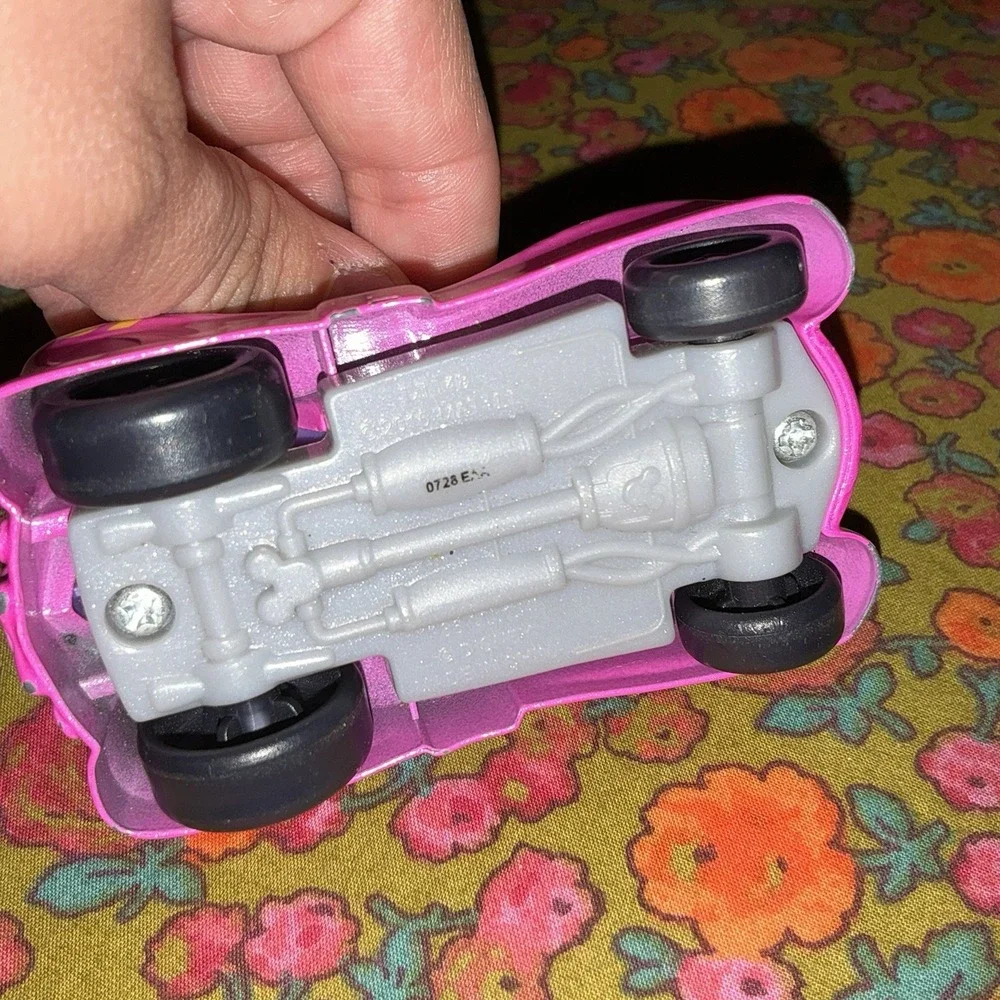 Disney Mickey Mouse Mickey And The Roadster Racers Minnie Mouse Pink Diecast Car